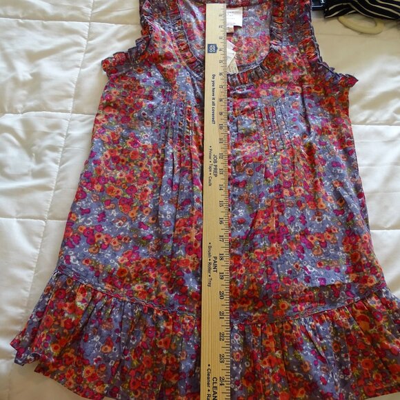 NWT Romeo & Juliette Couture Floral Sleeveless Top - Picture 9 of 10